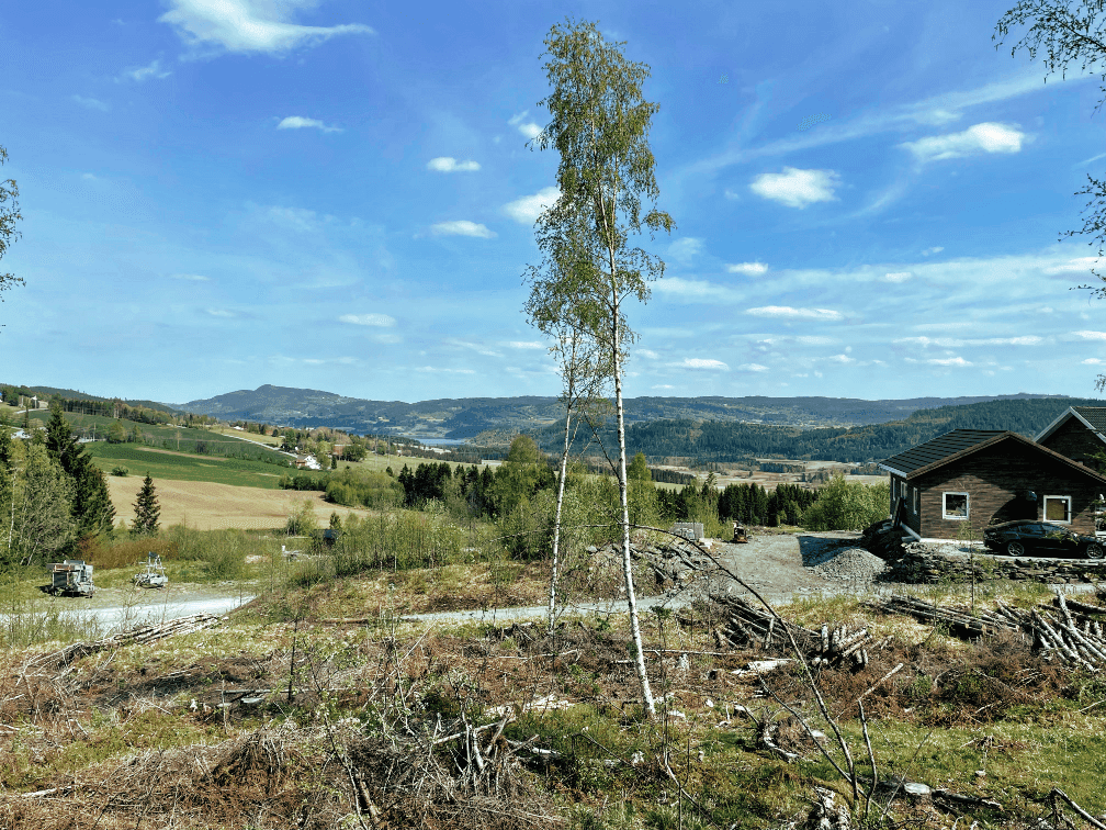 Hegglia Boligfelt Dronebilde