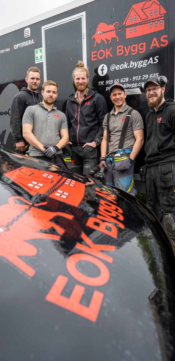 EOK Bygg står klare til å hjelpe deg med alt fra planlegging til selve byggeprosessen